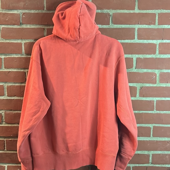 Nike Sportswear Classic Fleece Pull Over Hoodie ‘Lobster Red’ DA0023-605 Sz-Med. - Picture 5 of 5